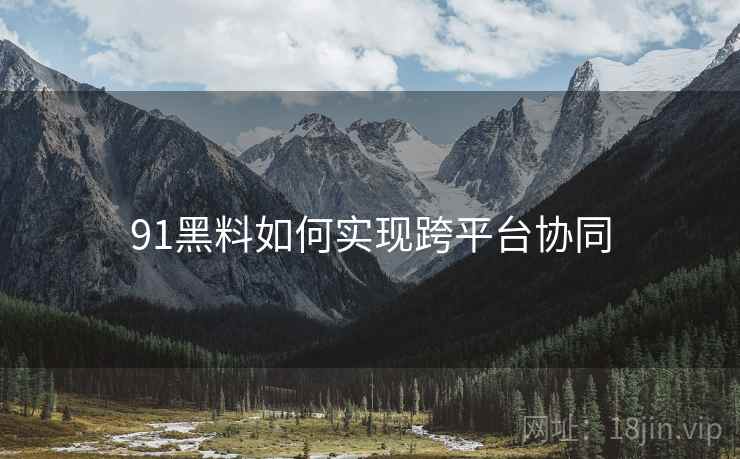 91黑料如何实现跨平台协同