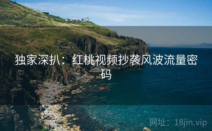 独家深扒：红桃视频抄袭风波流量密码