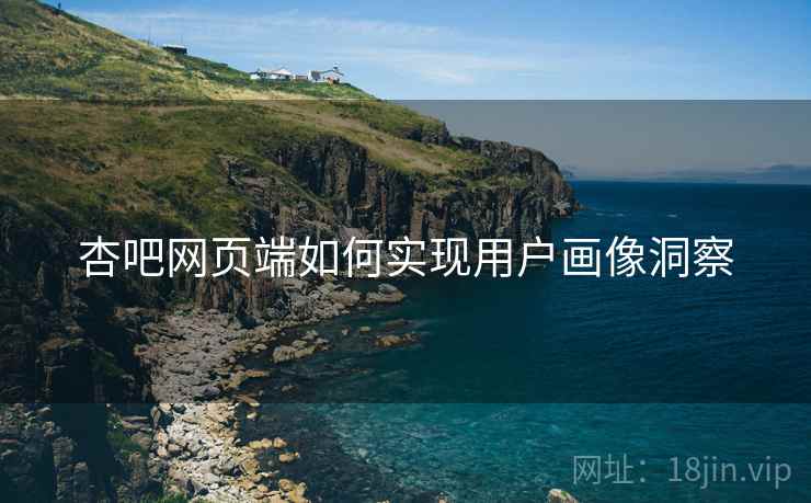 杏吧网页端如何实现用户画像洞察